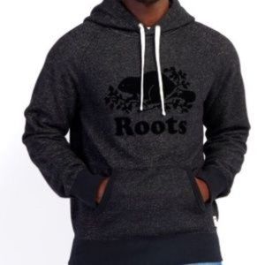 Roots Original Kanga Hoodie (Black Pepper) XS